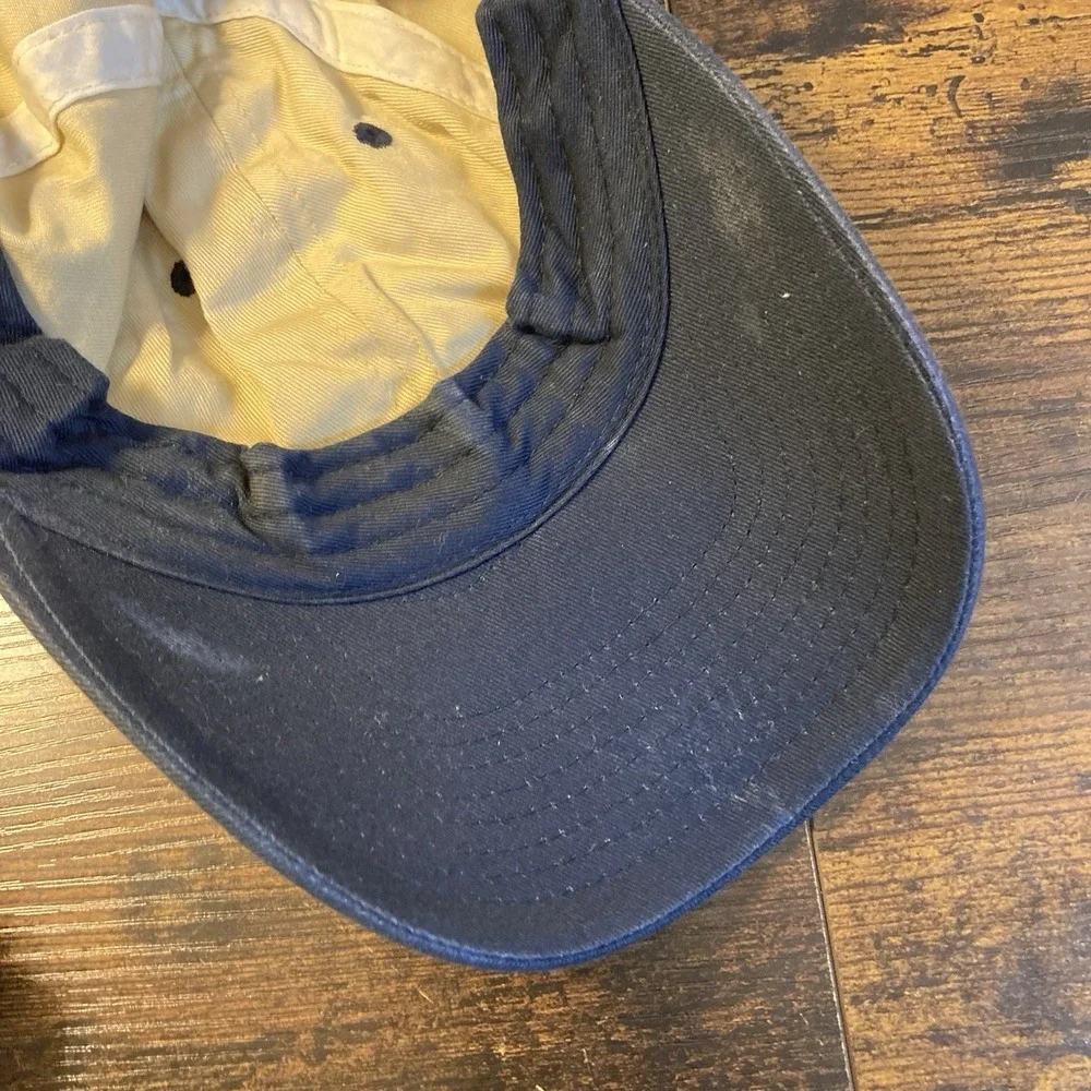 Pitt Panthers Y2K Logo Hat Champion OSFA Strapback Pittsburgh Big East Era Vtg‎
